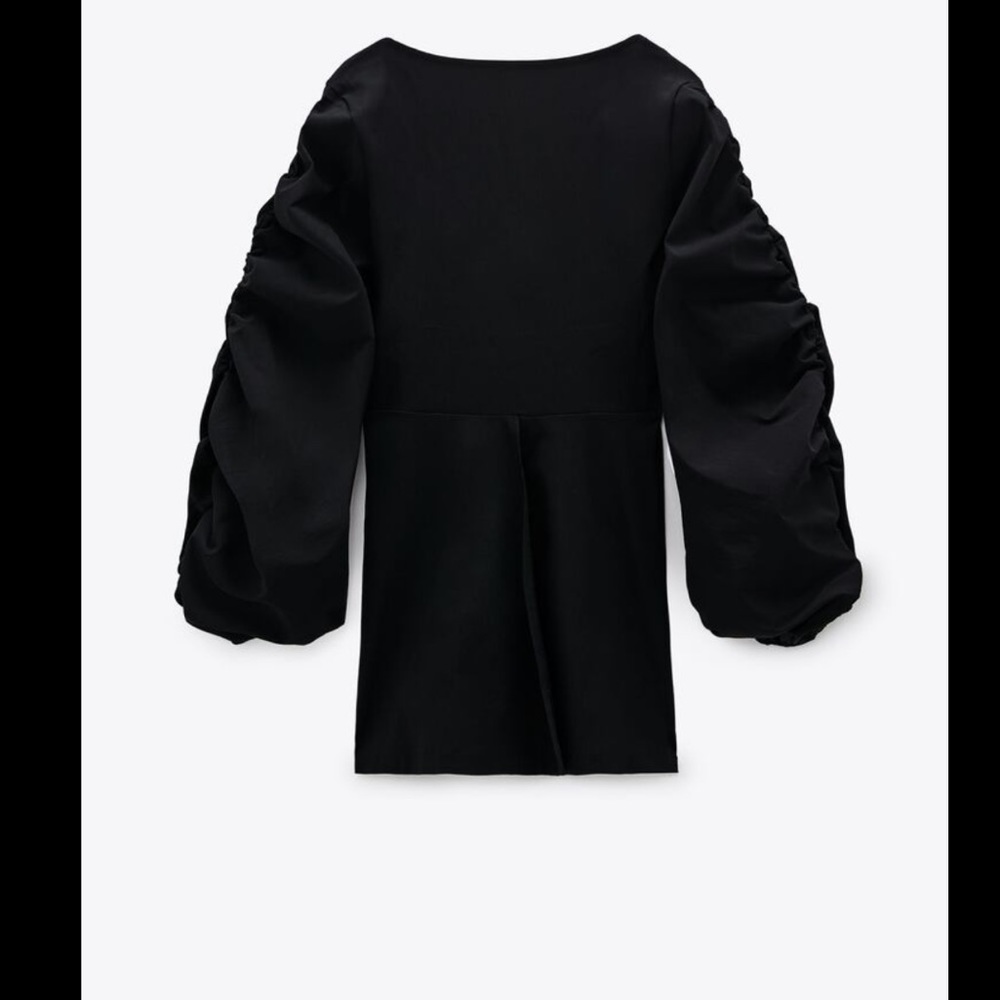 Zara contrast top